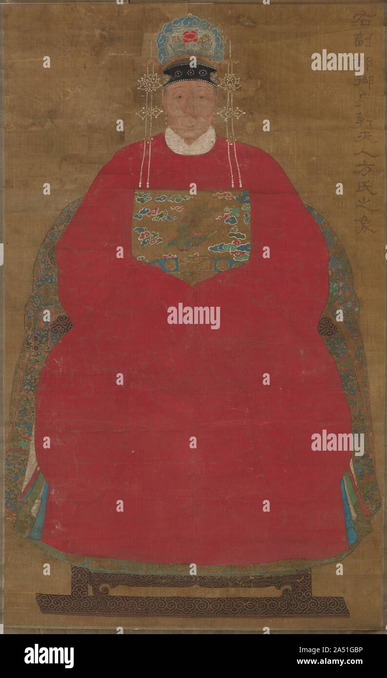 Signora Han Neefang, 1368- 1644. Foto Stock