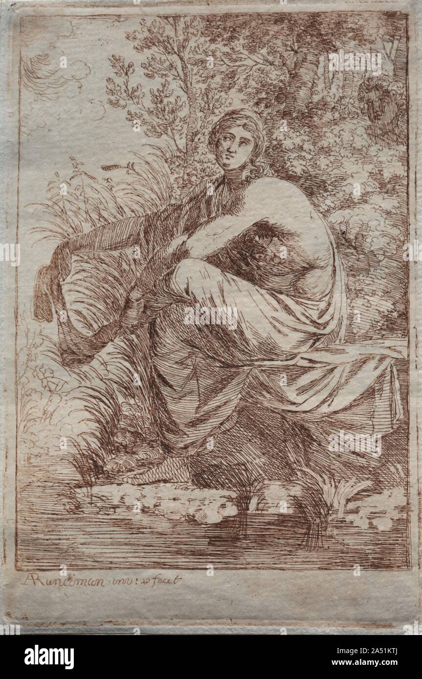 Musidora, c. 1775. Foto Stock