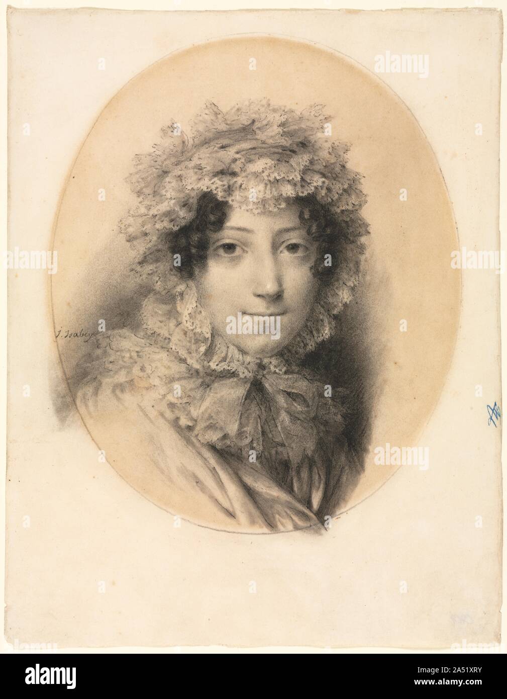 Ritratto di una dama, 1767-1855. Foto Stock