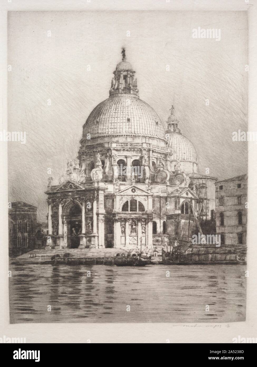 Santa Maria della Salute #1, 1910. Foto Stock