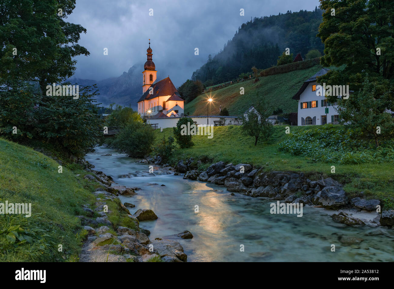 Ramsau bei Berchtesgaden, Baviera, Germania, Europa Foto Stock