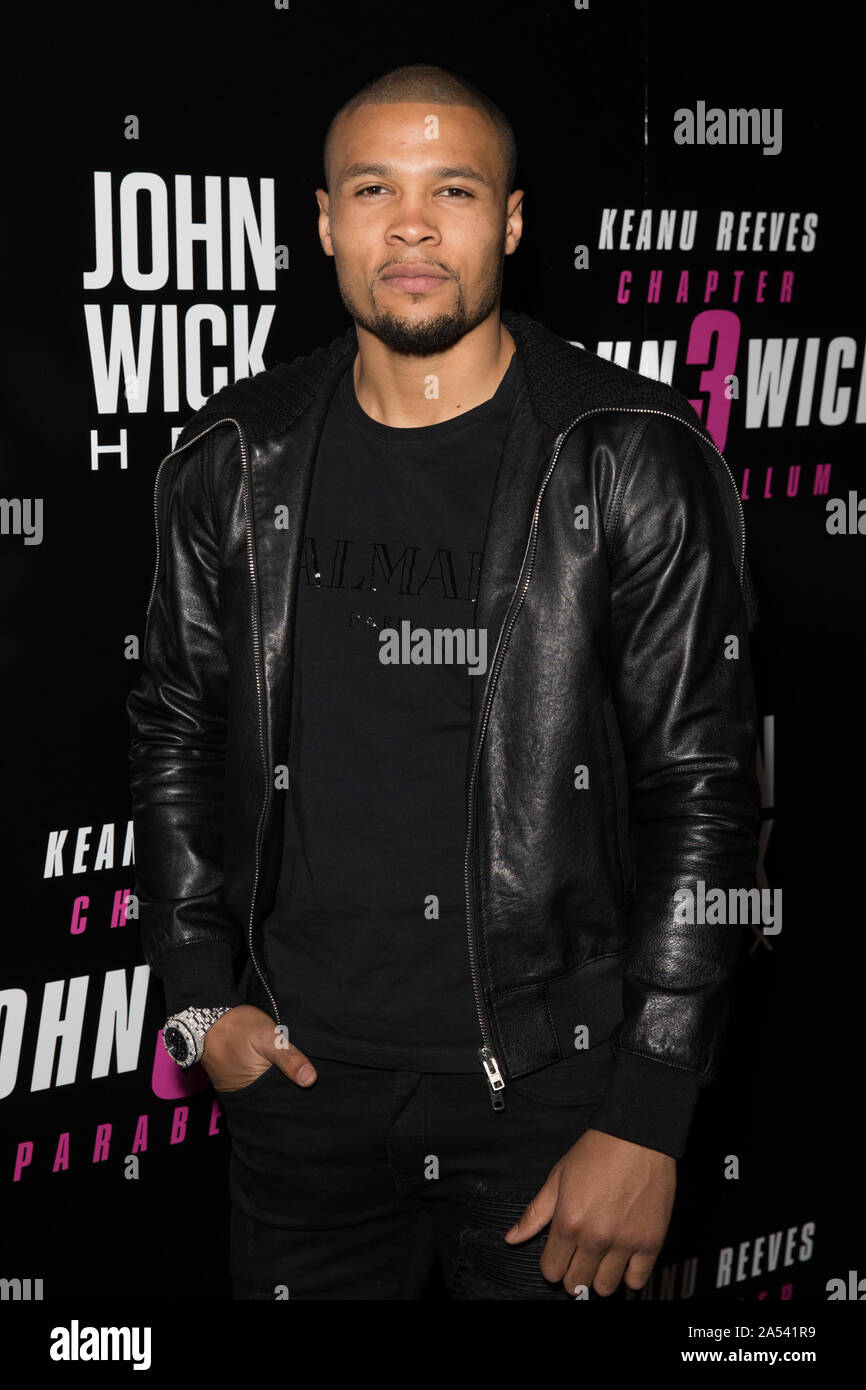 Gli ospiti partecipare a "John Wick' Excommunicado Camera Escape coinvolgente esperienza & Bar evento VIP nel Vault Bar alla Rivoluzione con: Chris Eubank Jr dove: Londra, Regno Unito quando: 16 set 2019 Credit: Phil Lewis/WENN.com Foto Stock