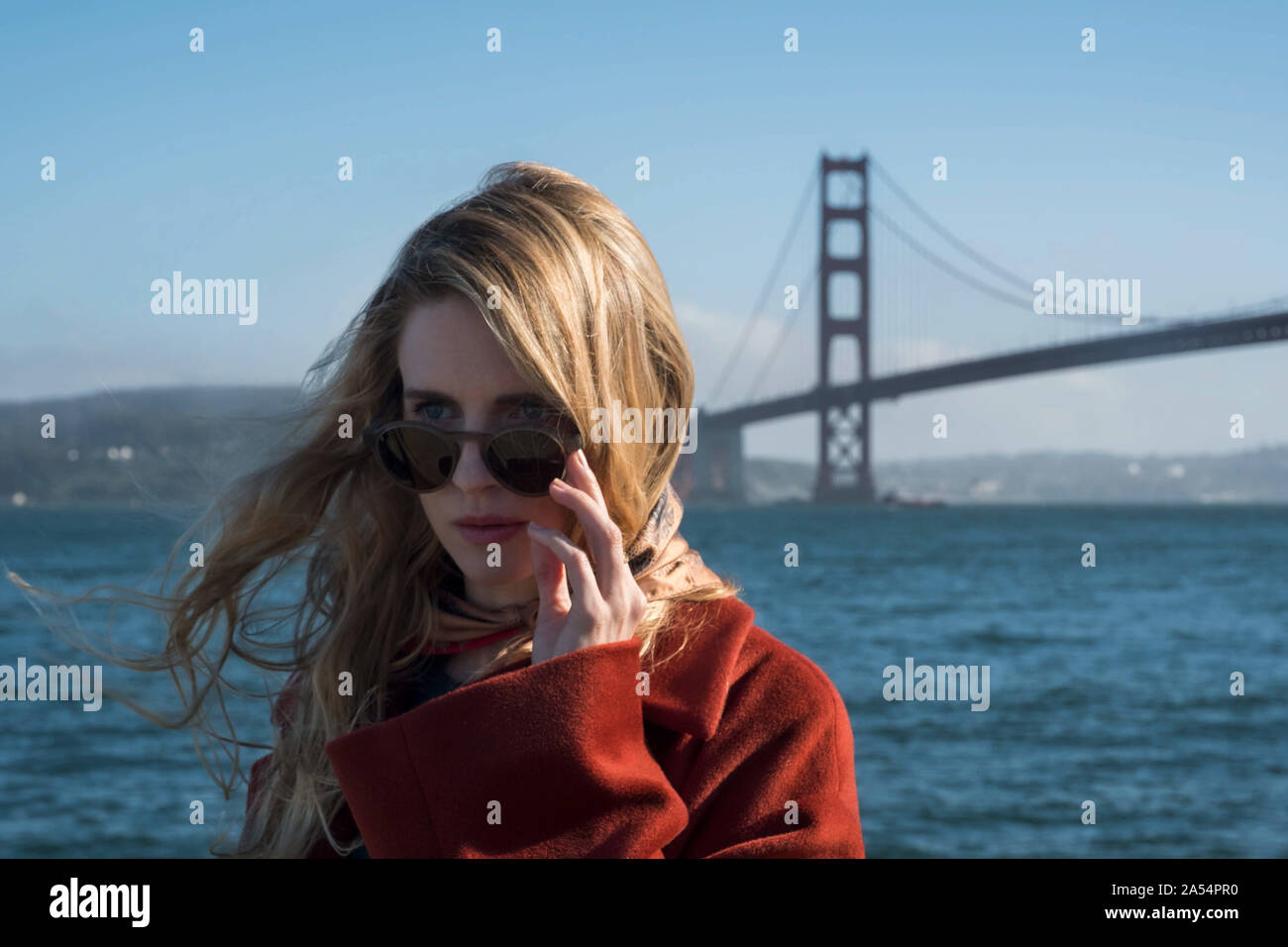 Brit Marling, 'l'OA' Parte 2 (2019) Photo credit: Nicola Goode / Netflix / Hollywood Archive Foto Stock