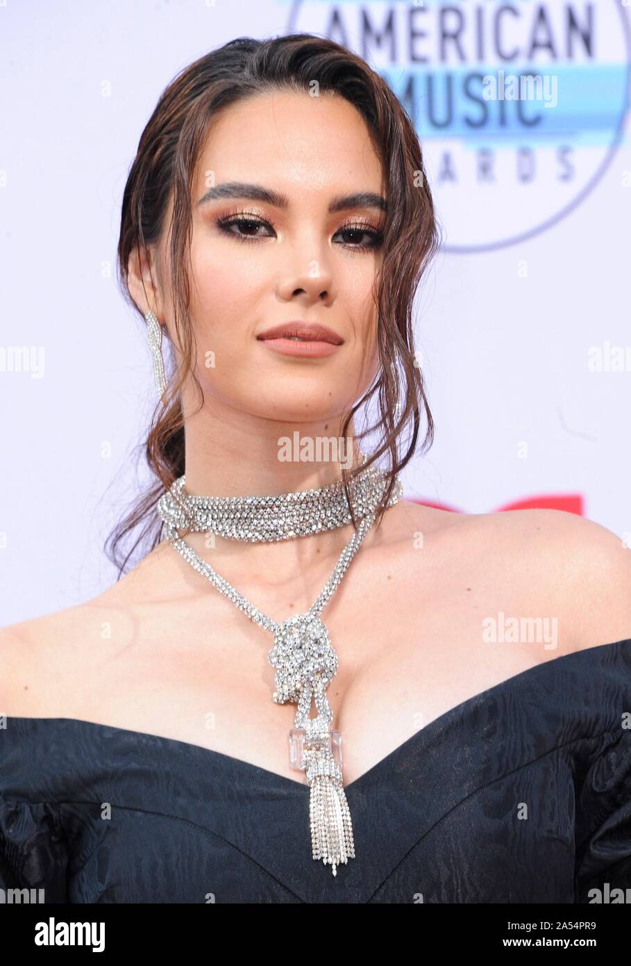 Los Angeles, CA. Xvii oct, 2019. Catriona grigio presso gli arrivi per 2019 Latin American Music Awards, Dolby Theatre a Hollywood e Highland Center, Los Angeles, CA, 17 ottobre 2019. Credito: Elizabeth Goodenough/Everett raccolta/Alamy Live News Foto Stock