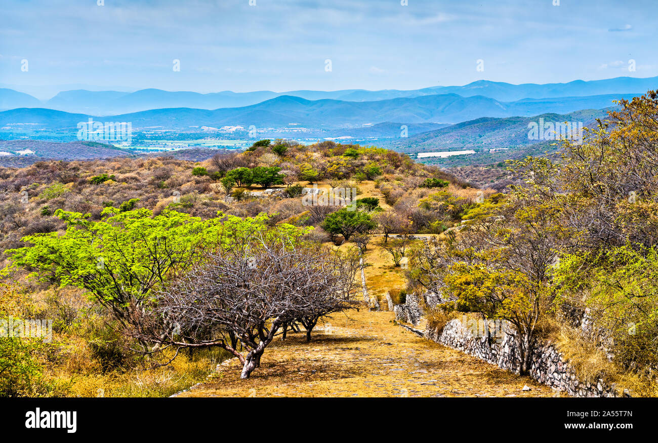 Xochicalco sito archeologico in Messico Foto Stock
