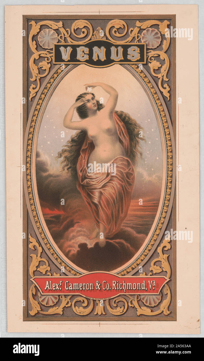 Venere. Alexr. Cameron & Co. Richmond, Virginia Foto Stock