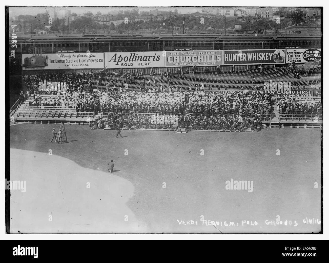 Requiem di Verdi Polo Grounds, 6/4/16 Foto Stock