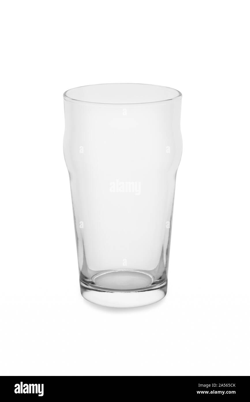 Vuoto 16 oz. Belgio vetro Ale Foto Stock