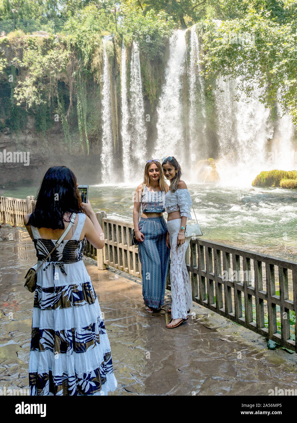 Duden Cascate Inferiori Antalya Foto Stock