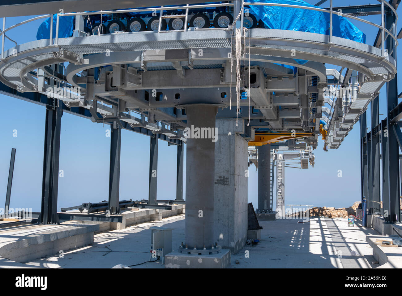 'Skywalk' Funivia costruzione Foto Stock