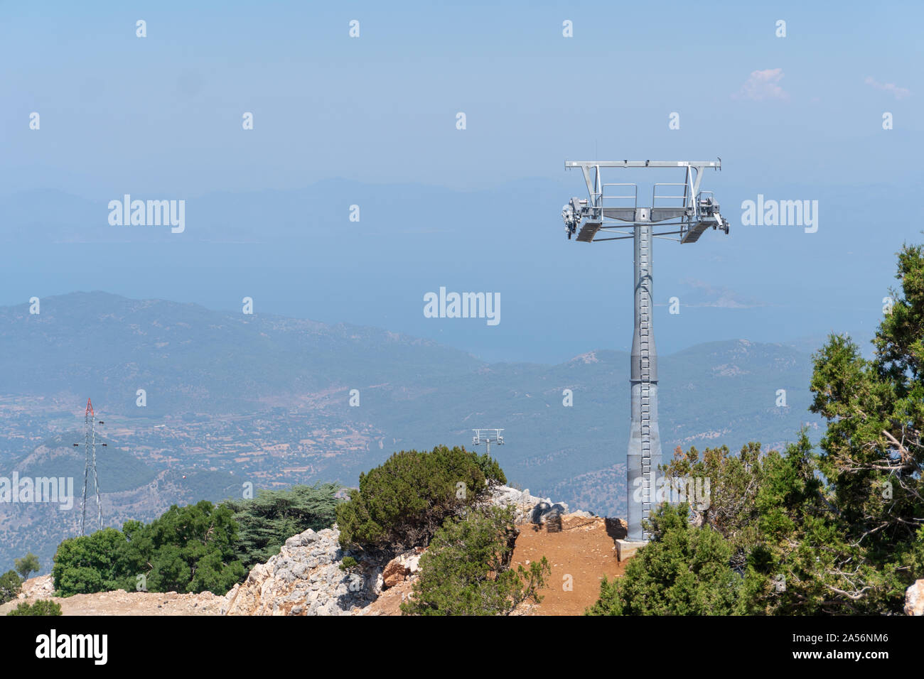 'Skywalk' Funivia costruzione Foto Stock