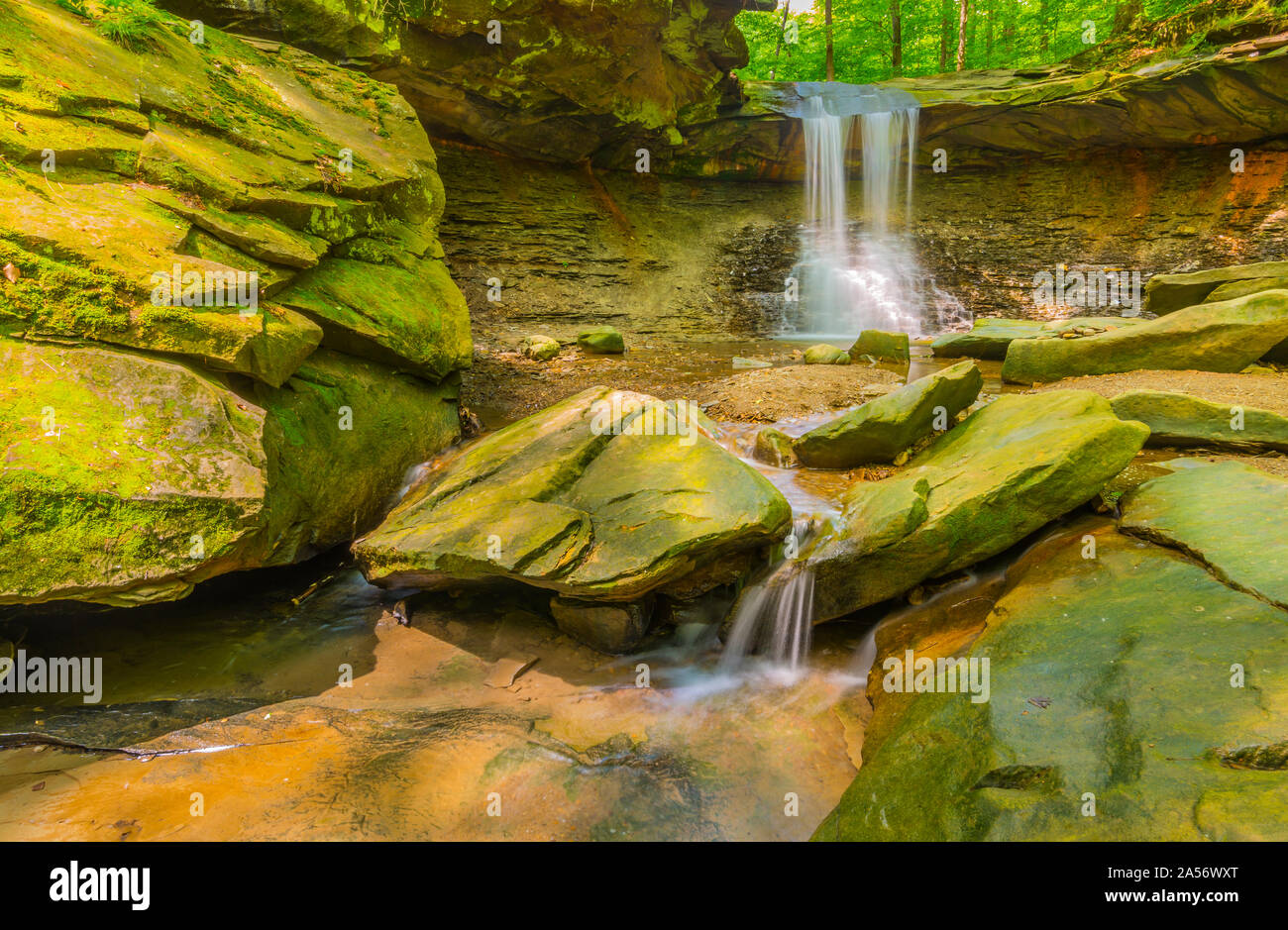 Blue Hen Falls, OH Foto Stock