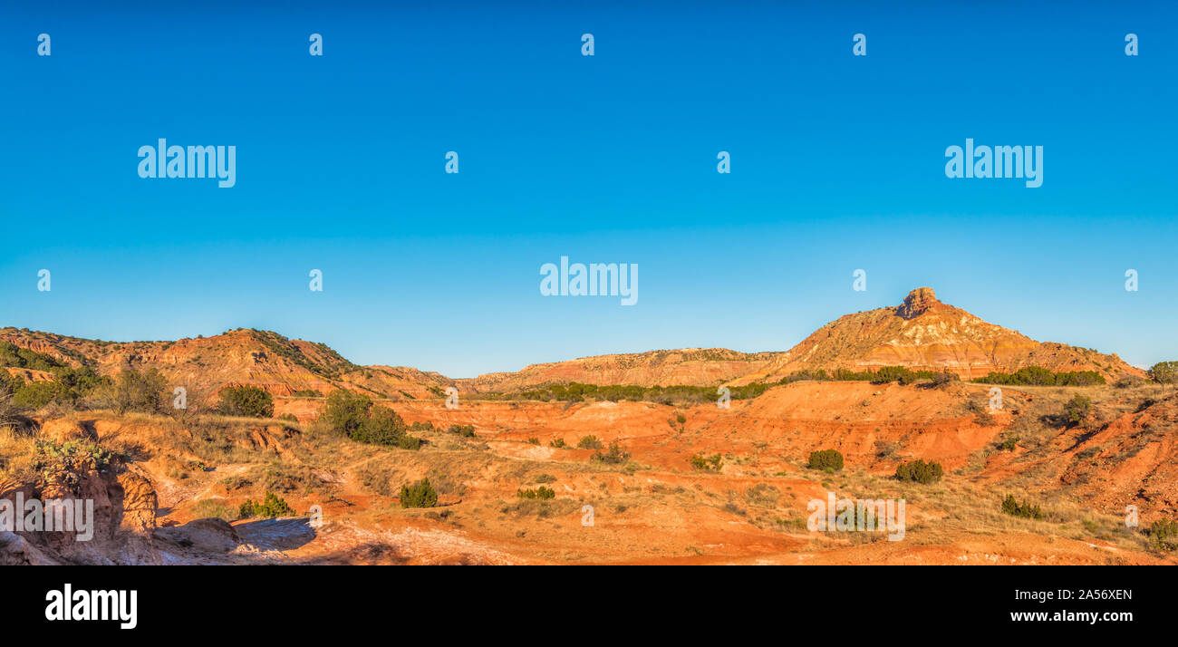 Palo Duro Canyon, TX. Foto Stock