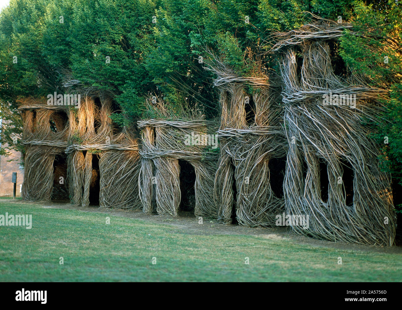 I vigneti sono importanti in questo onetime villaggio utopico, nuova armonia, Indiana Foto Stock