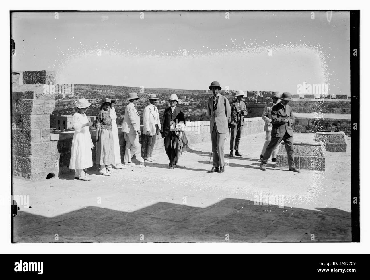 Visita del principe Guglielmo di Svezia, Gerusalemme Foto Stock