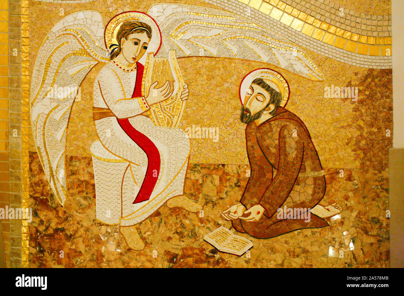 Italia Puglia San Giovanni Rotondo: Foto Stock