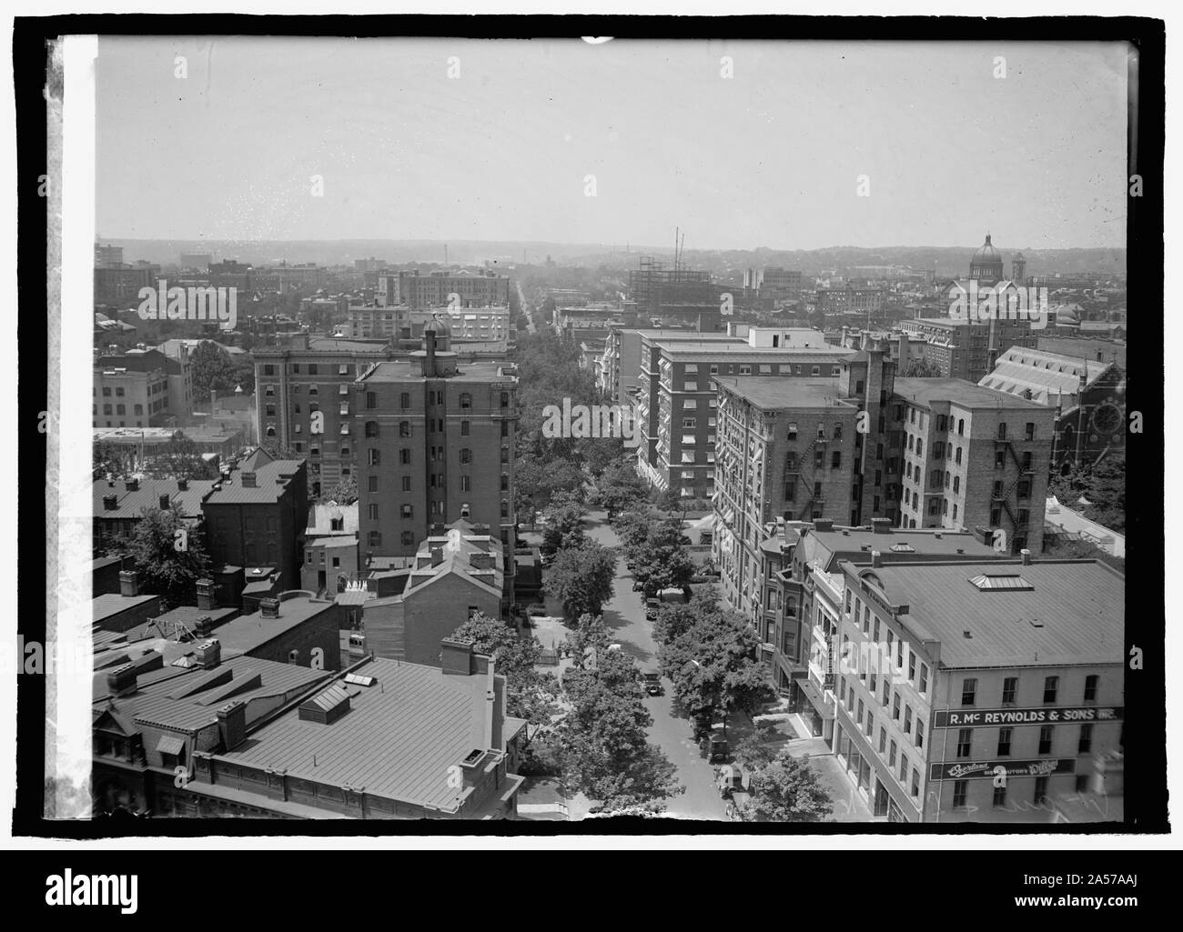 Vt. Ave. L & cercando N. su L [Washington, D.C.] Foto Stock