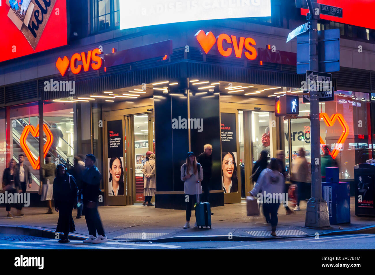 Un negozio nel CVS farmacia salute catena in New York Martedì, 8 ottobre 2019. (© Richard B. Levine) Foto Stock