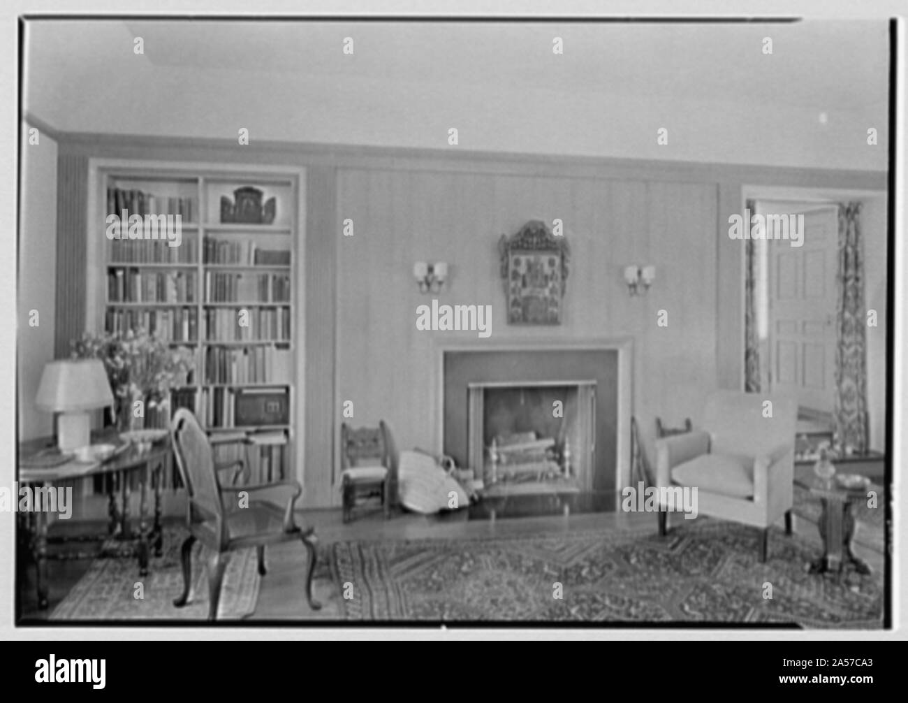 W. Stuart Thompson, residence in Hillcrest Park, Stamford, Connecticut. Foto Stock