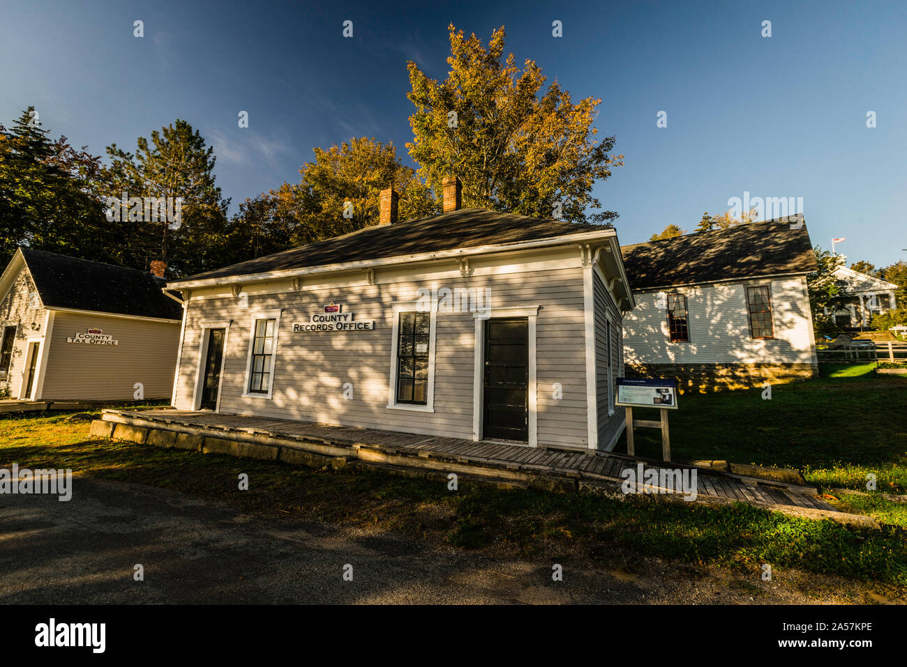 Albert County Museum   Hopewell Cape, New Brunswick, CA Foto Stock