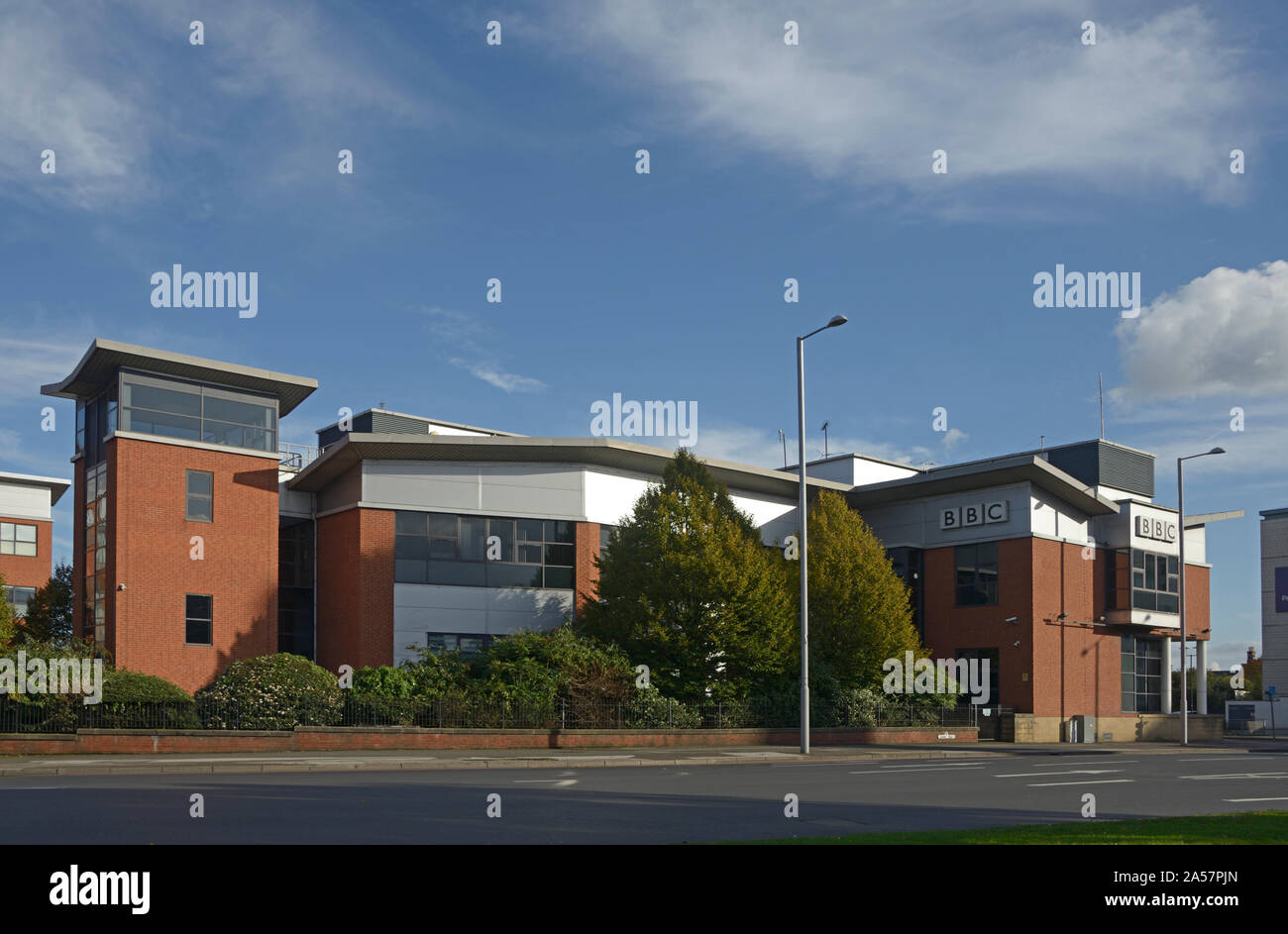 Gli studi della BBC, Nottingham Foto Stock