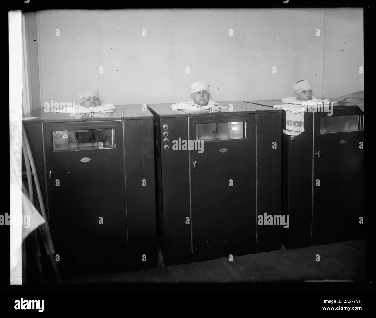 Walter Reed storia di fisioterapia Foto Stock