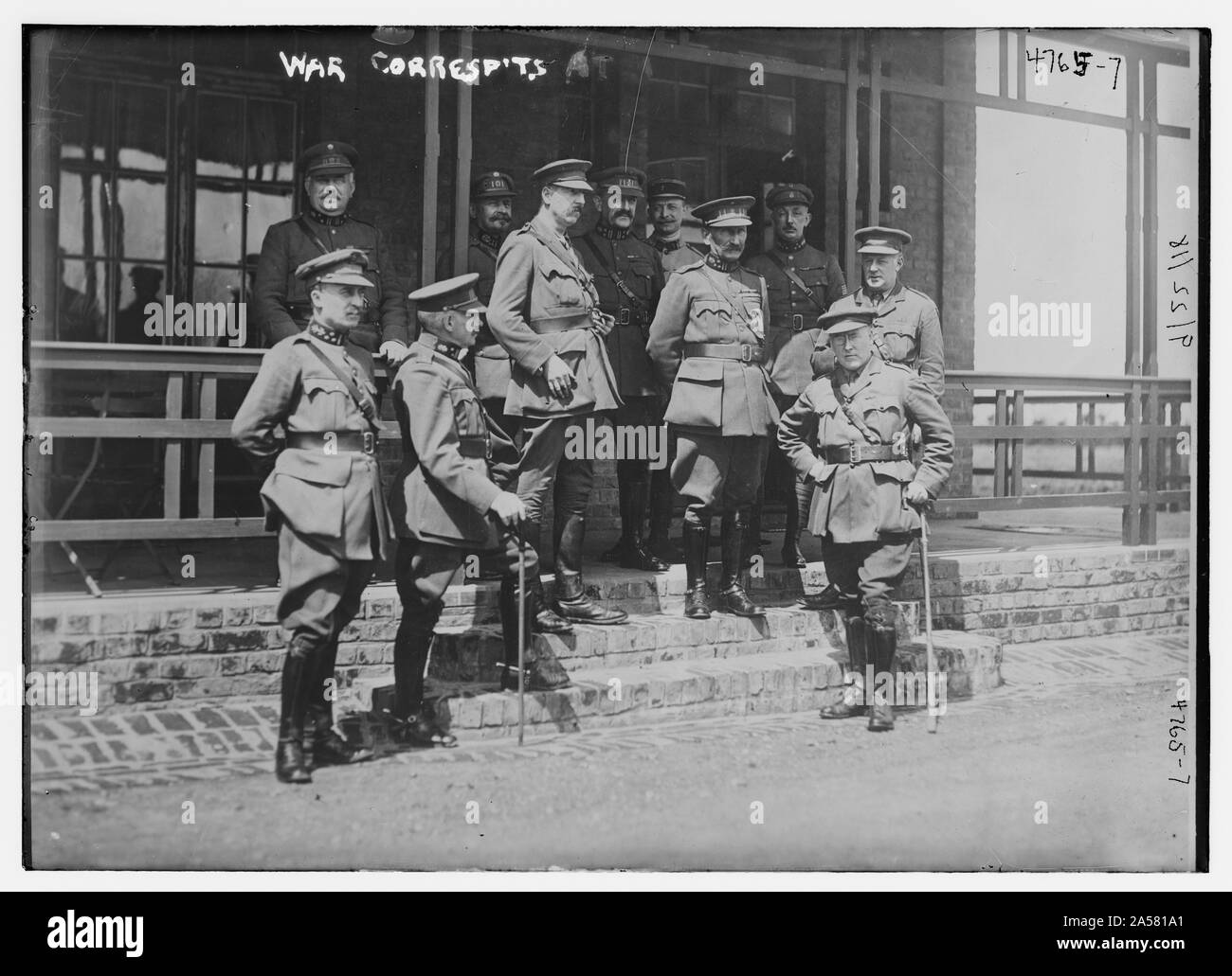 War Corresp'ts [corrispondenti] Foto Stock