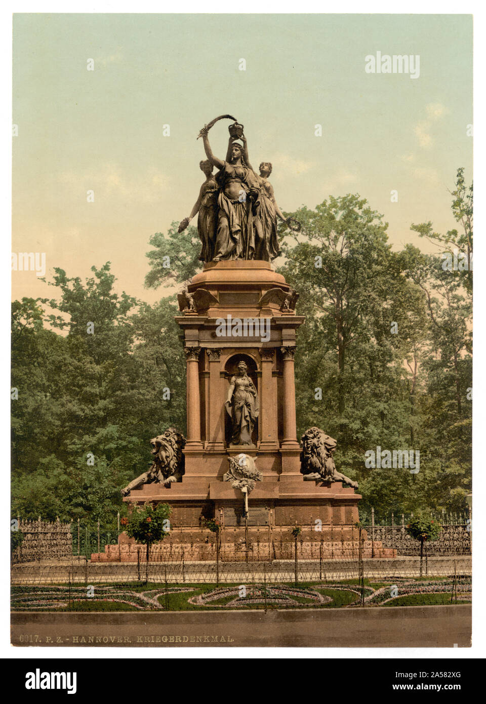 War Memorial, Hannover, Hannover, Germania Foto Stock