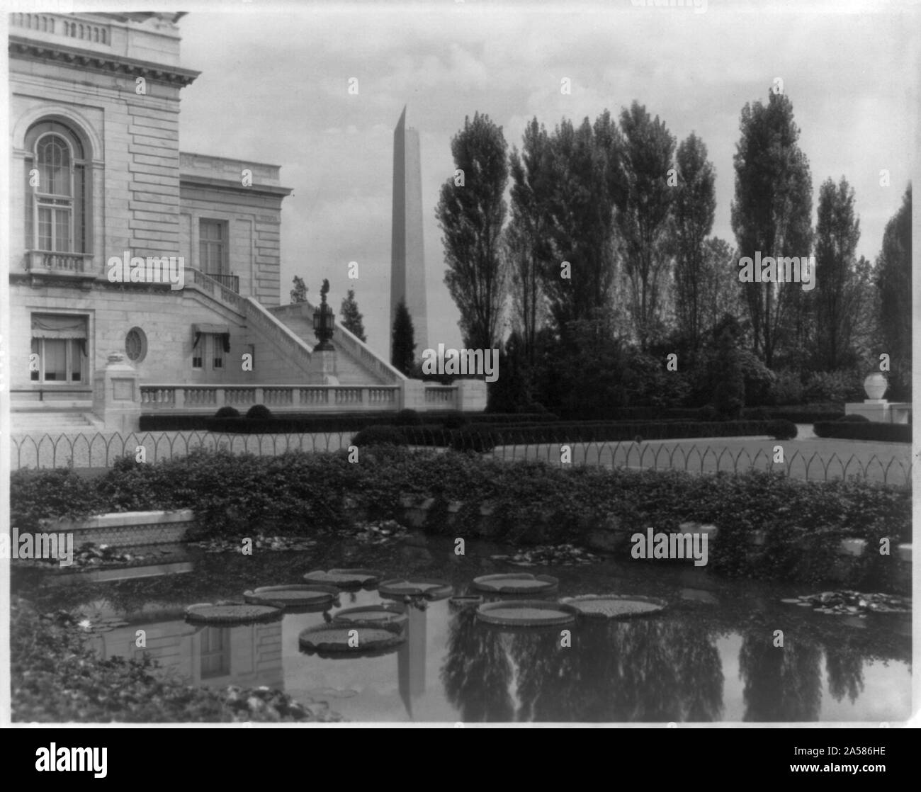 Nello stato di Washington, DC -- posteriore del Pan American unione Foto Stock