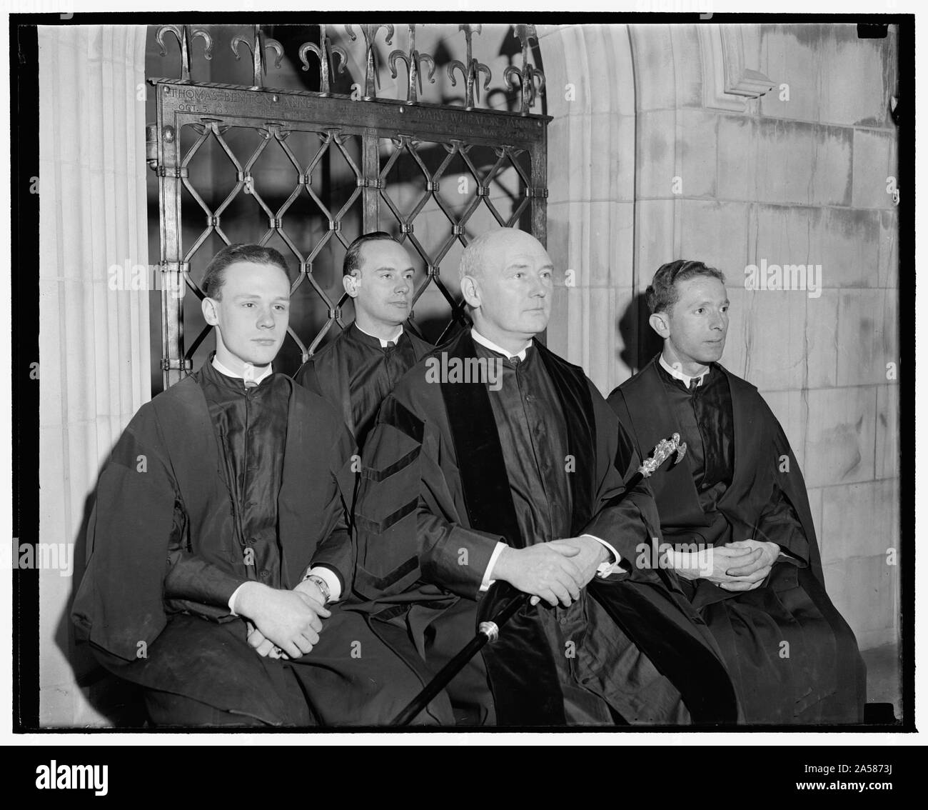 Cattedrale di Washington Vergers Foto Stock