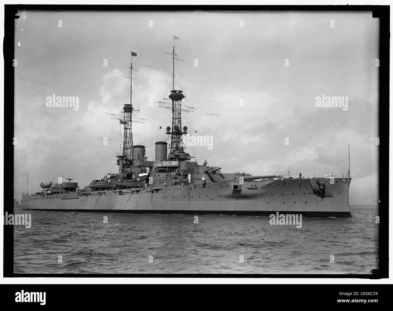 La nave non identificato Foto Stock