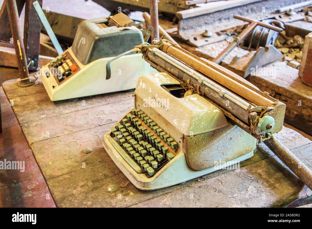 La Funicolare Museum, Paranapiacaba, Santo André, São Paulo, Brasile. Foto Stock La Funicolare Museum, Paranapiacaba, Santo André, São Paulo, Brasile. Foto Stock