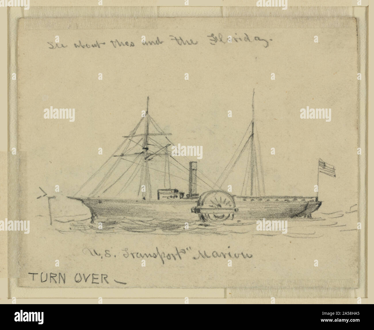 Stati Uniti Marion di trasporto Foto Stock