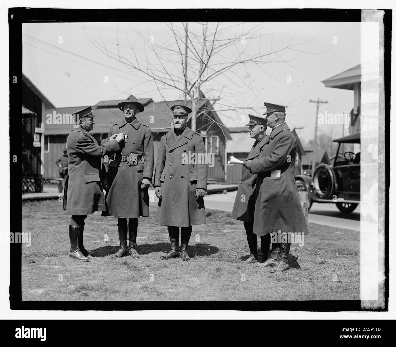 Unidentified uomini in uniforme, (Quantico, 3/29/23) Foto Stock