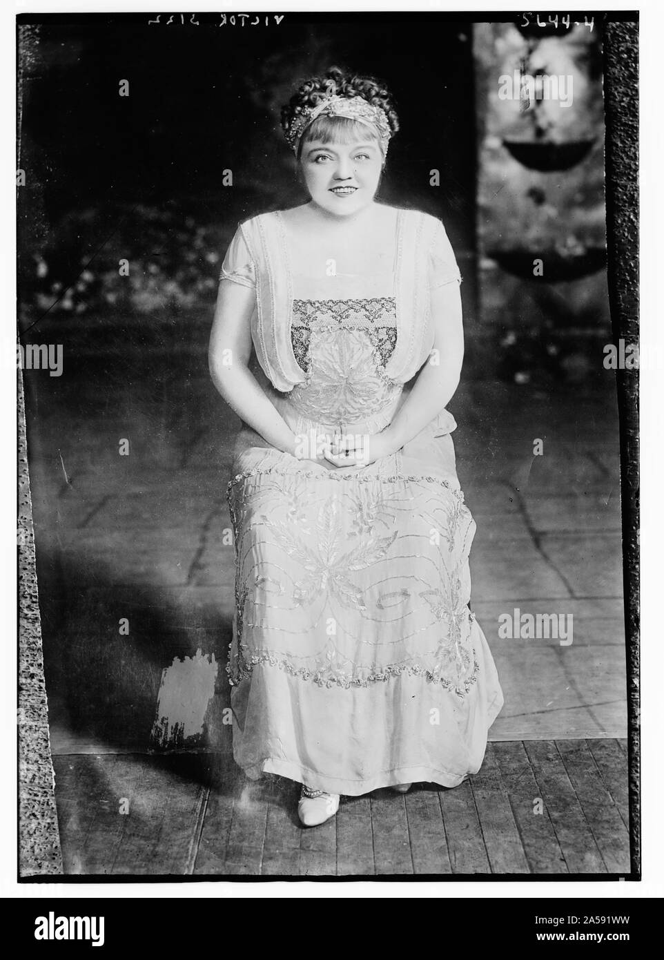 La donna non identificato Foto Stock