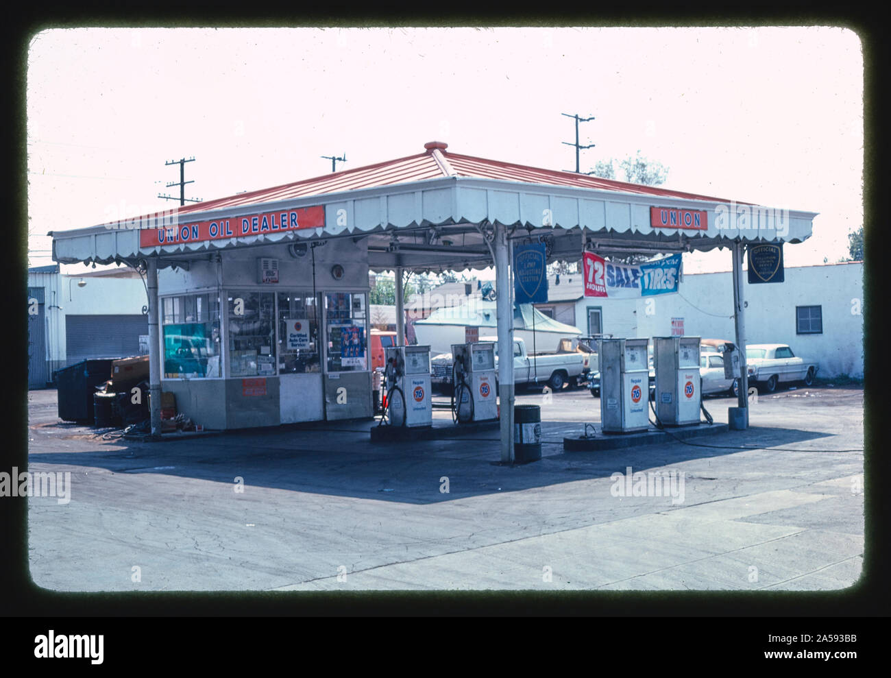 Unione di olio, West Los Angeles, California Foto Stock