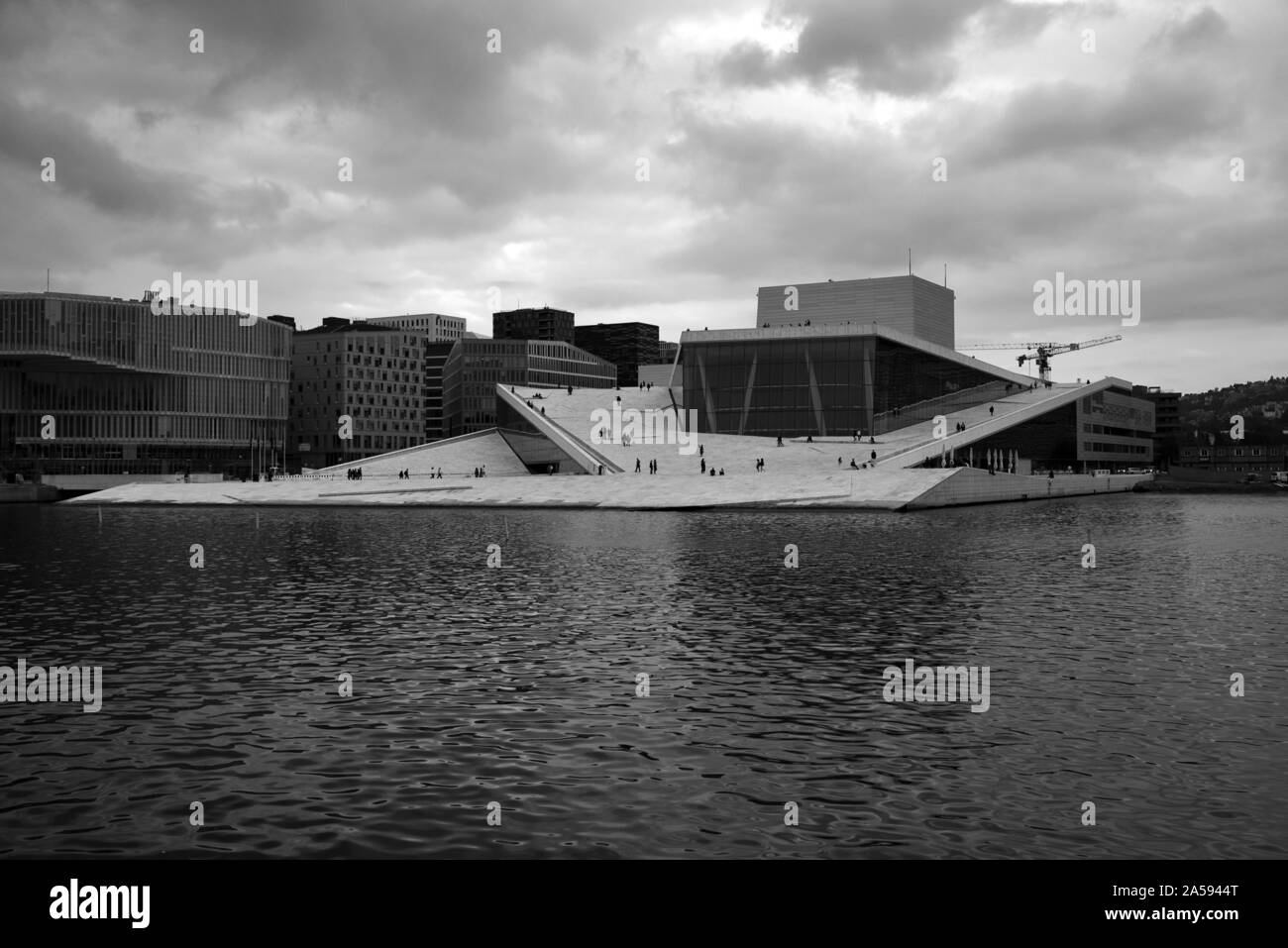 Oslo Opera House Foto Stock