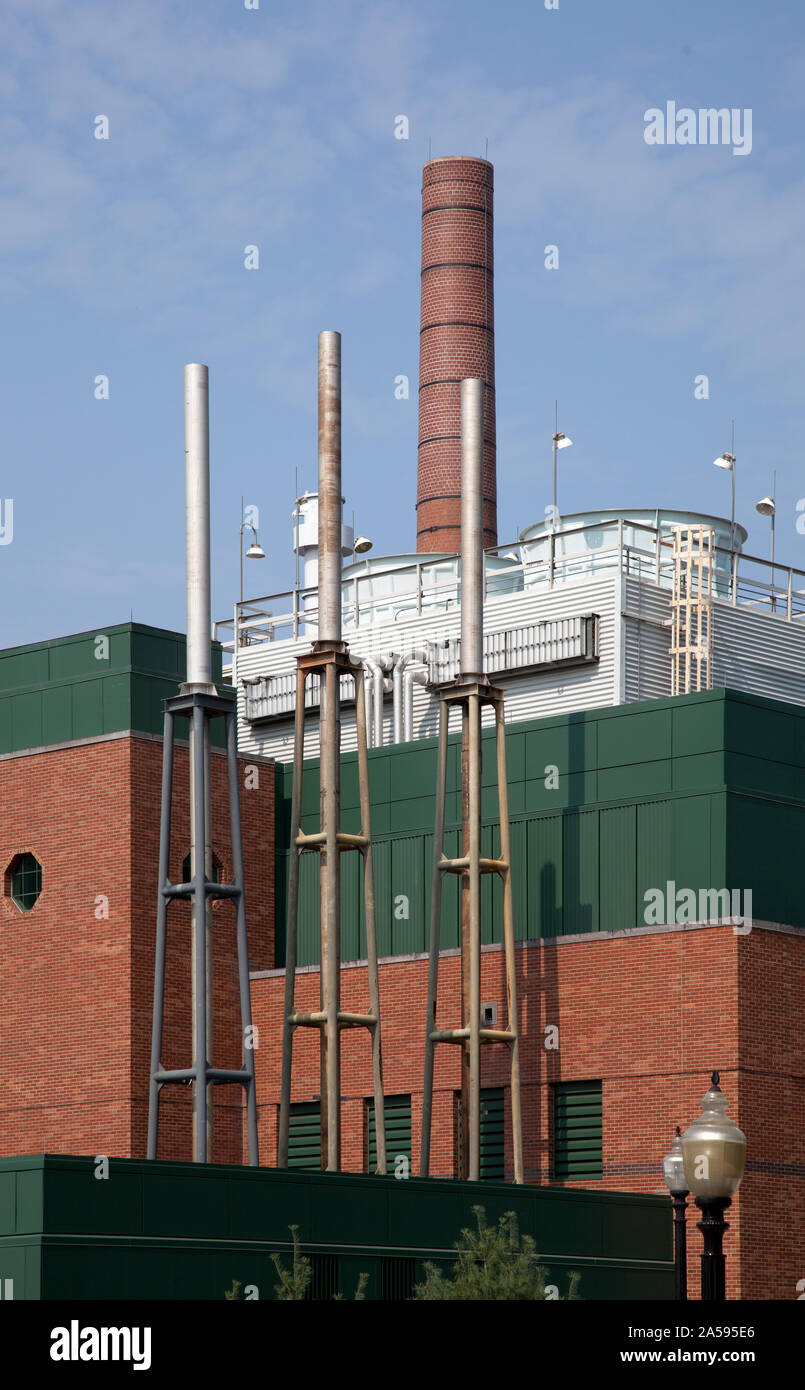 Università del Connecticut (UConn) campus principale, Storrs, Connecticut Foto Stock