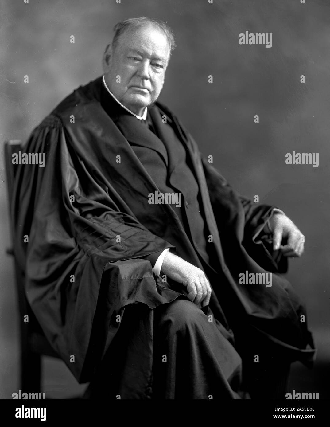 Corte suprema di giustizia principale Edward White ca. inizio novecento Foto Stock
