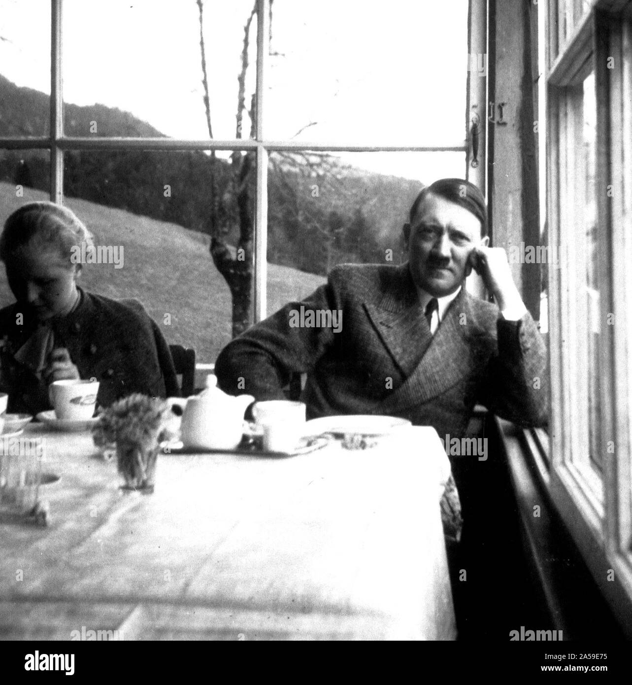 Eva Braun Collection (album) 29 - Candid foto di Adolf Hitler ca. fine del 1930 o all'inizio del 1940 Foto Stock