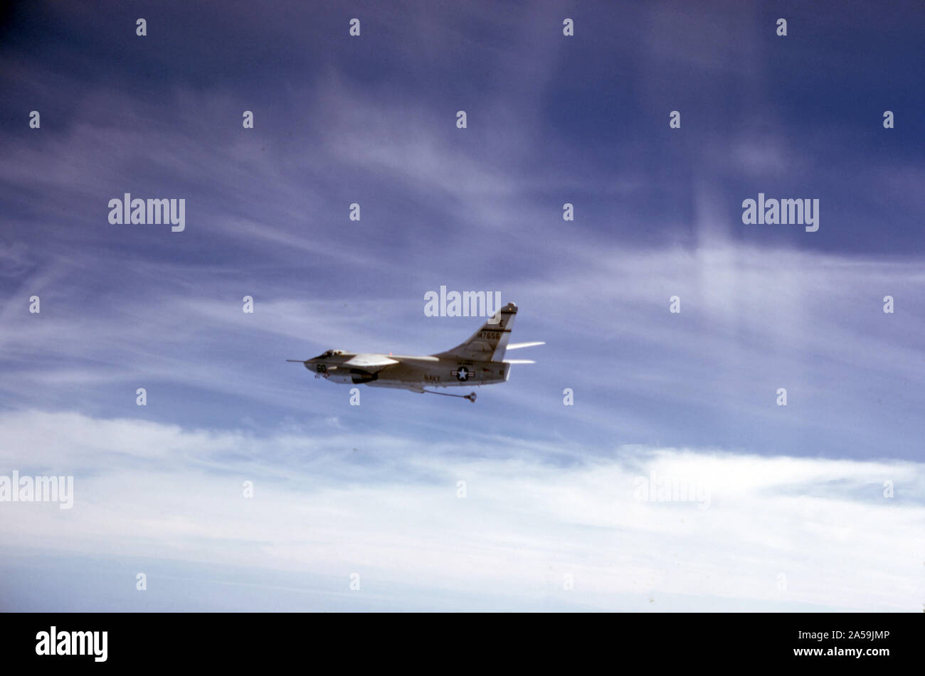 US NAVY / Marina degli Stati Uniti Douglas KA-3B Skywarrior - Tankflugzeug / aerei cisterna Foto Stock