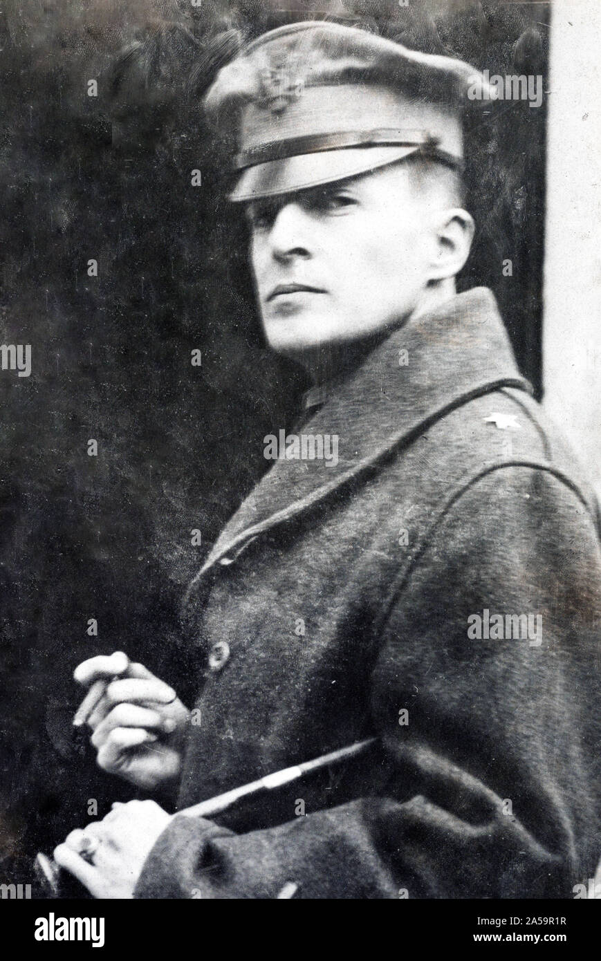 Brig. Gen. Douglas McArthur, U.S.A. Parigi, Francia ca. 1917-1921 Foto Stock
