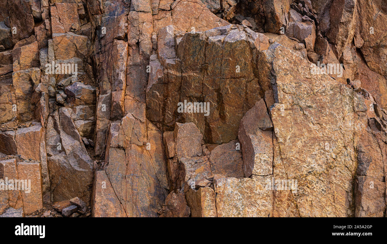 Northern texture di granito. Sfondo di pietra. Foto Stock