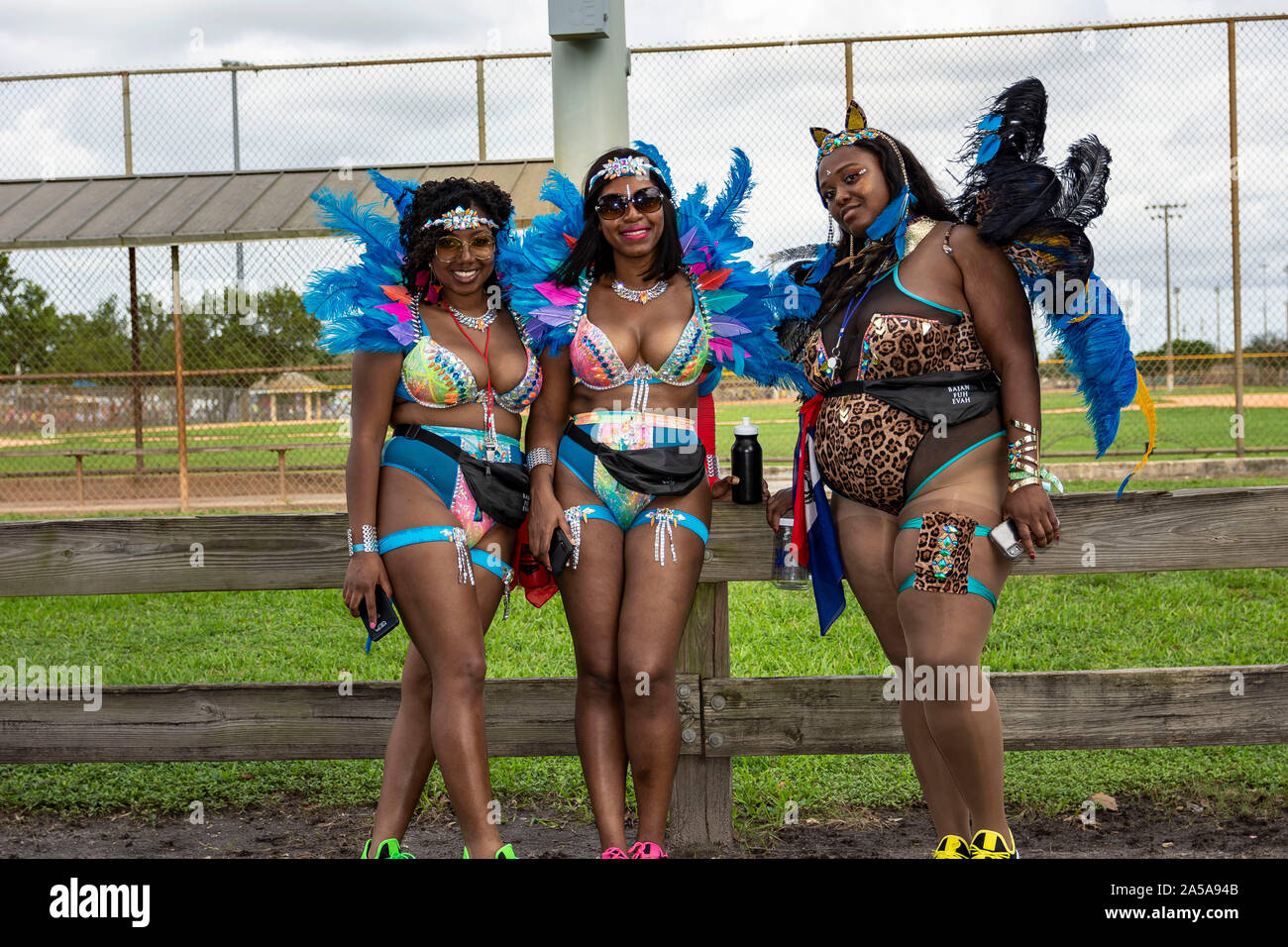 Il carnevale di Miami 2019; Miami Dade County e Expo, Miami, Florida Foto Stock