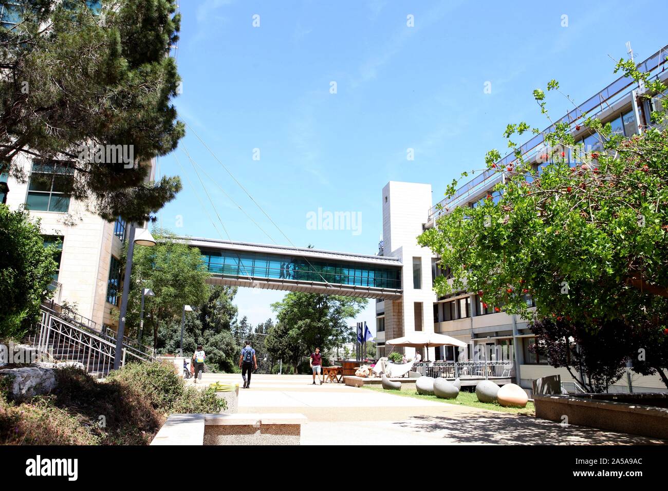 Edificio di facoltà in "Technion" - Istituto Israeliano di Tecnologia che è considerato essere uno dei leader di un'istituzione accademica in Israele Foto Stock