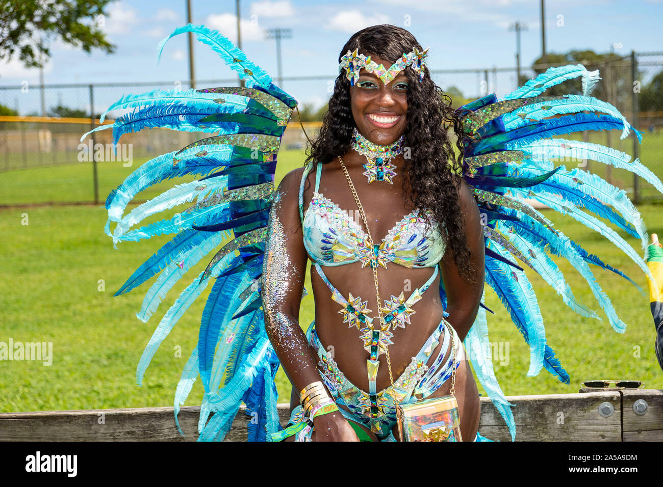 Il carnevale di Miami 2019; Miami Dade County e Expo, Miami, Florida Foto Stock