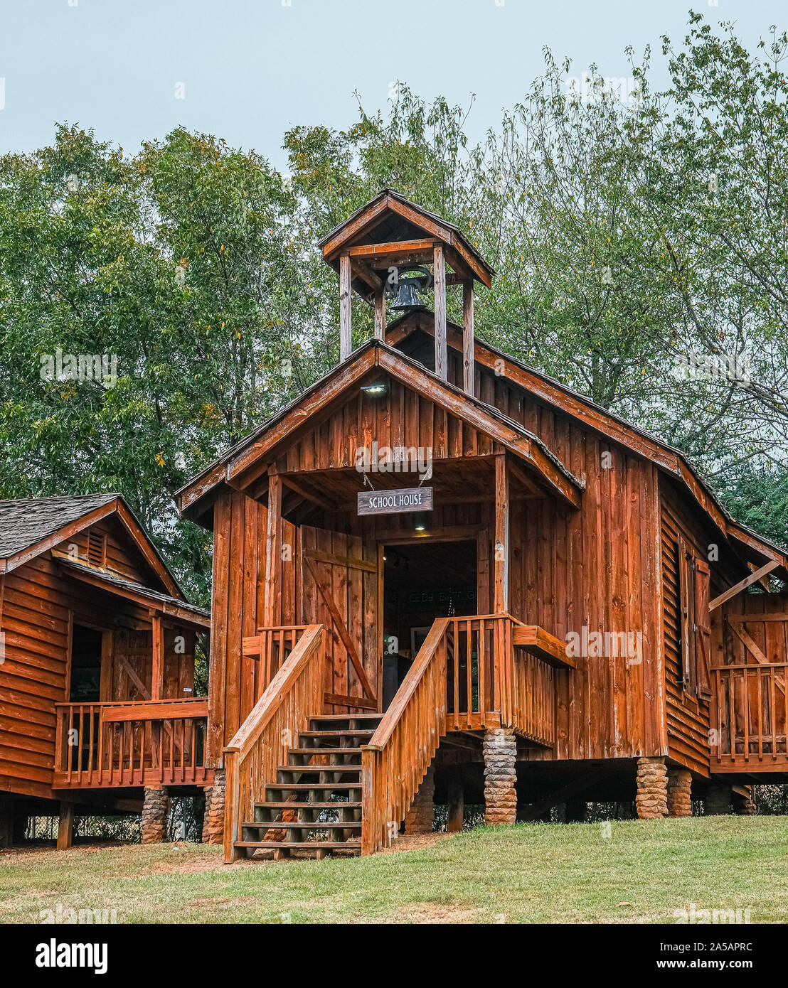 Old School House Foto Stock