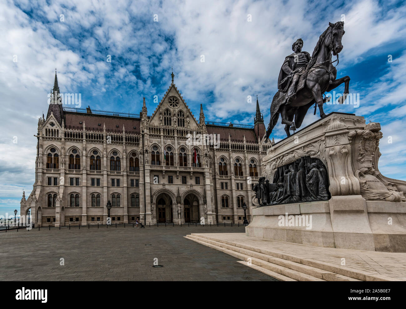Il Palazzo del Parlamento, Budapest, Ungheria Foto Stock
