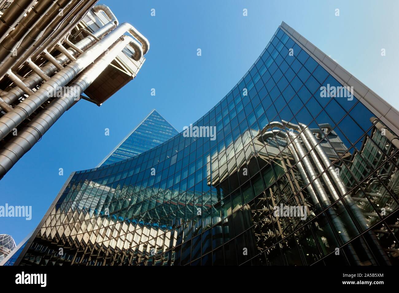 Città di Londra dei grattacieli di uffici Foto Stock