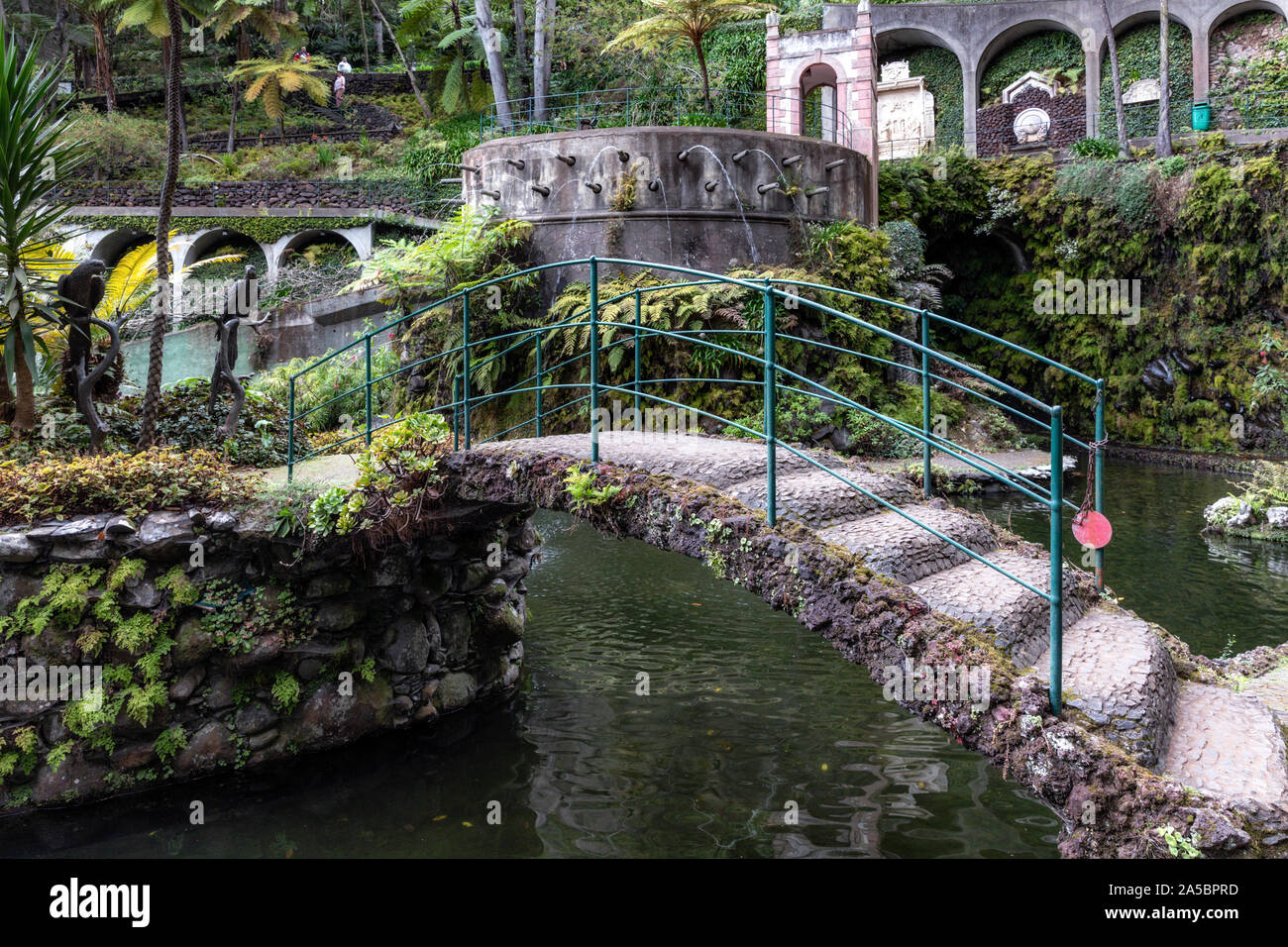 Monte Palace Tropical Garden, Funchal, Madeira, Portogallo Foto Stock